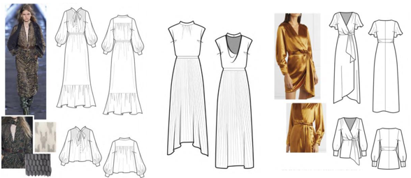 Création et croquis de vêtements